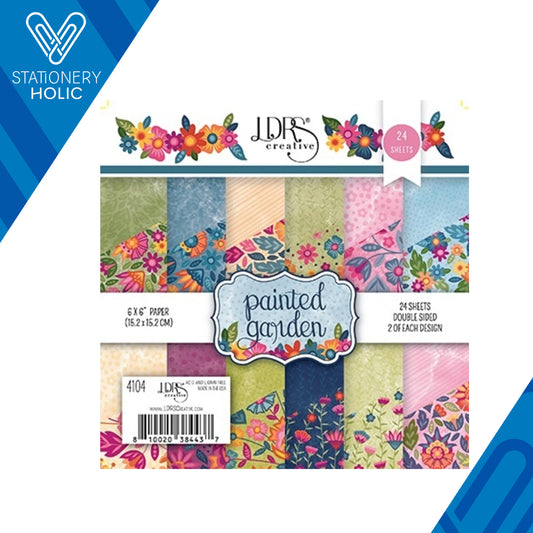 LDRS Creative - Coleccion 6 x 6 - Painted Garden