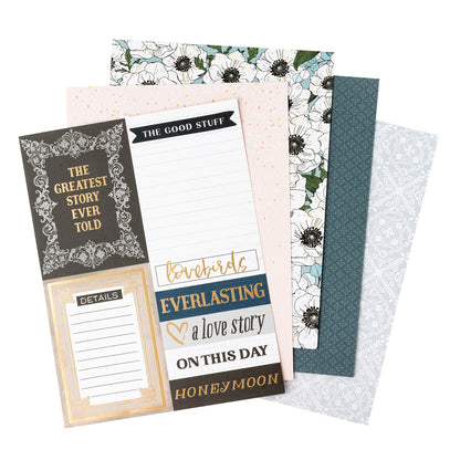 American Crafts - Bloc Papel 6 x 8 - A Perfect Match