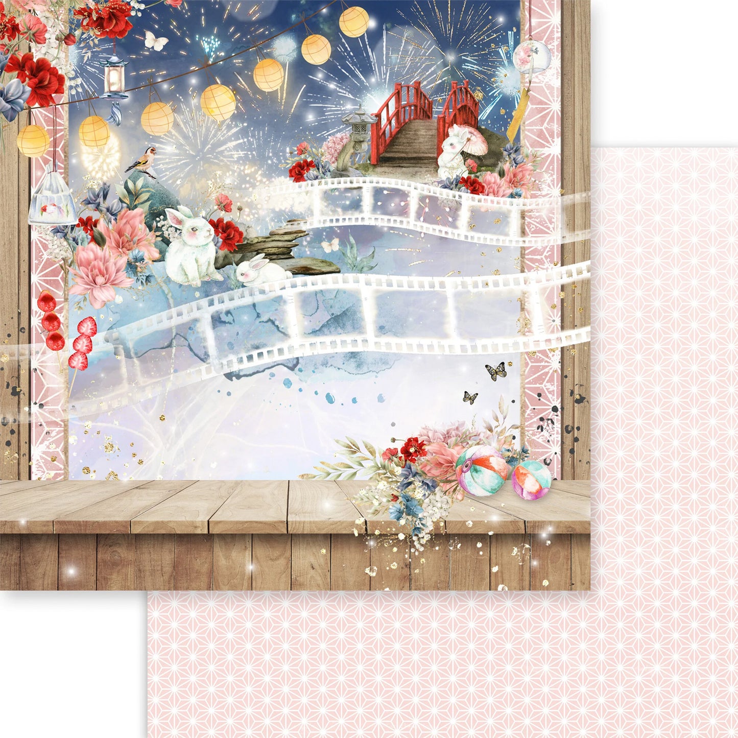 Memory Place - Colección 8 x 8 - Moon Bunny Celebration