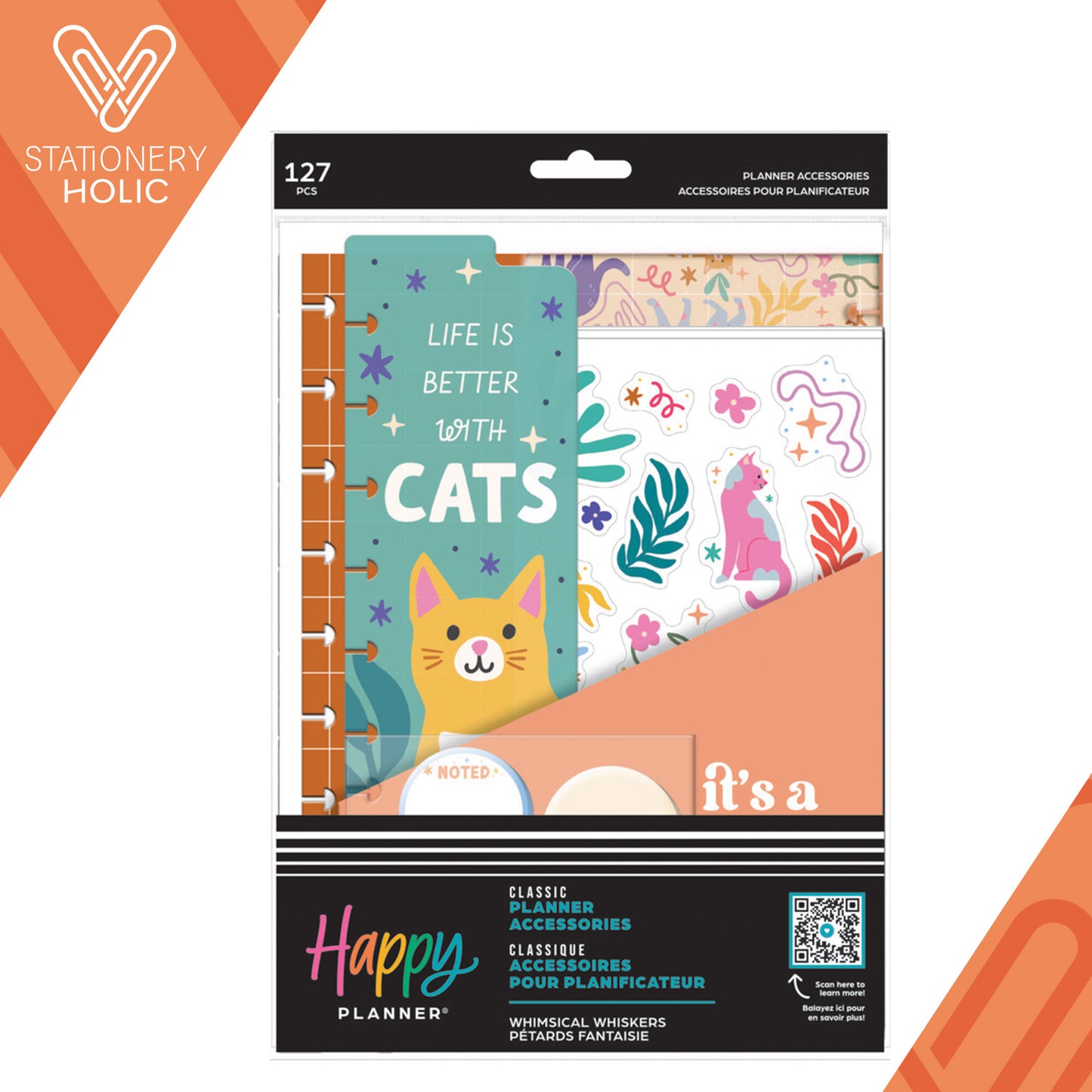 Happy Planner - Accessory Pack - Whimsical Whiskers