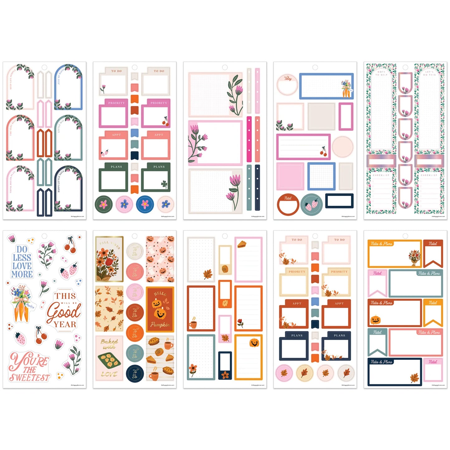 Happy Planner - Sticker Book - A Festive Year