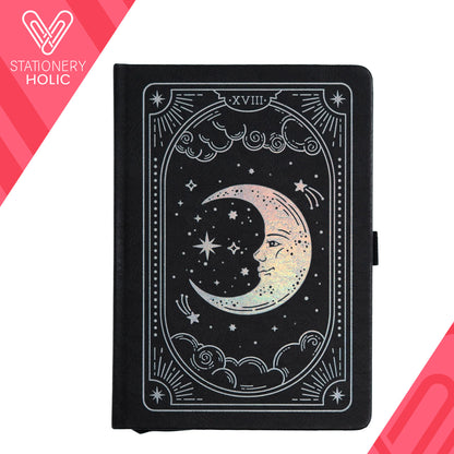 Archer & Olive - Journal A5 Dotgrid - Lunar Veil Black Paper