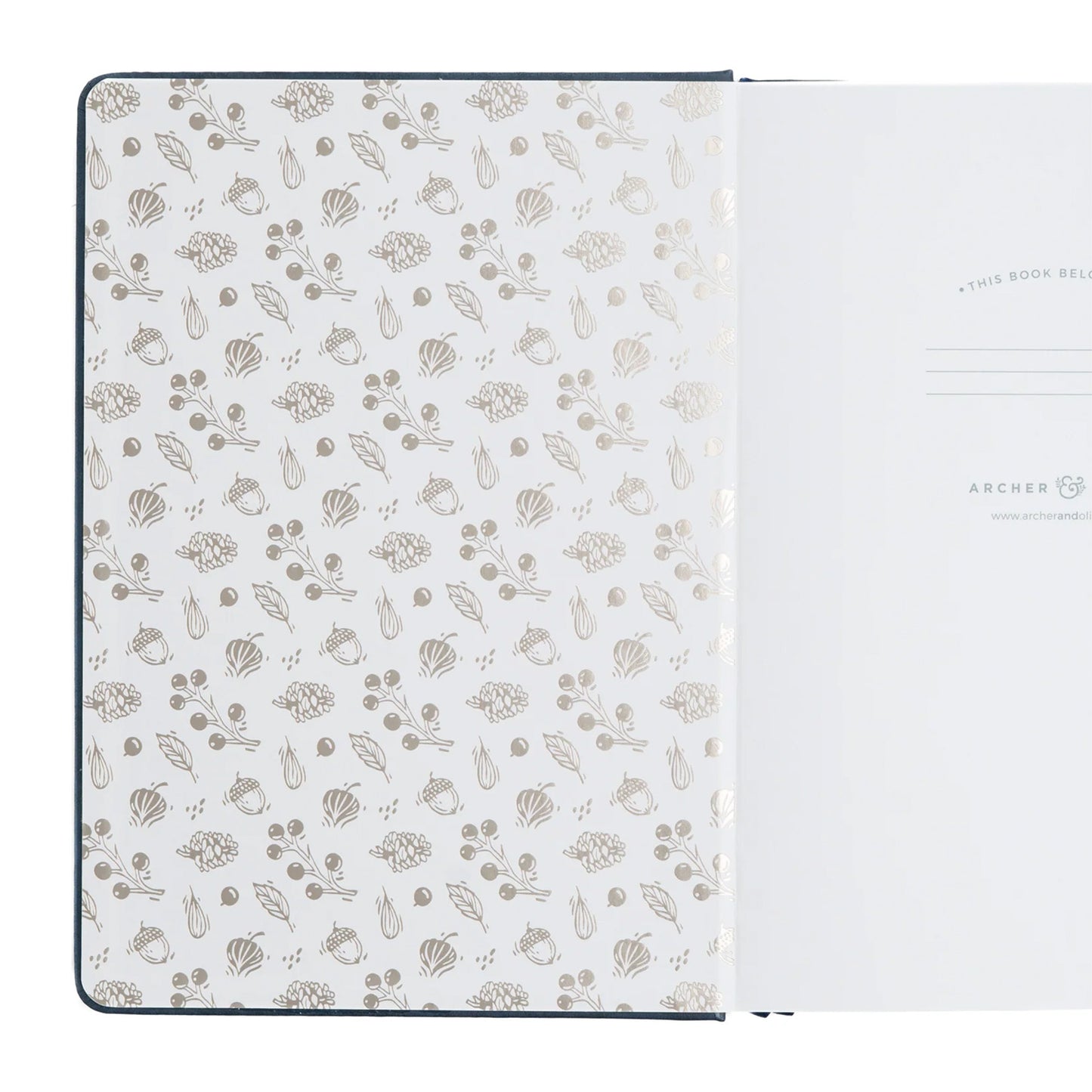 Archer & Olive - Journal Pocket Dotgrid - Forest Impressions