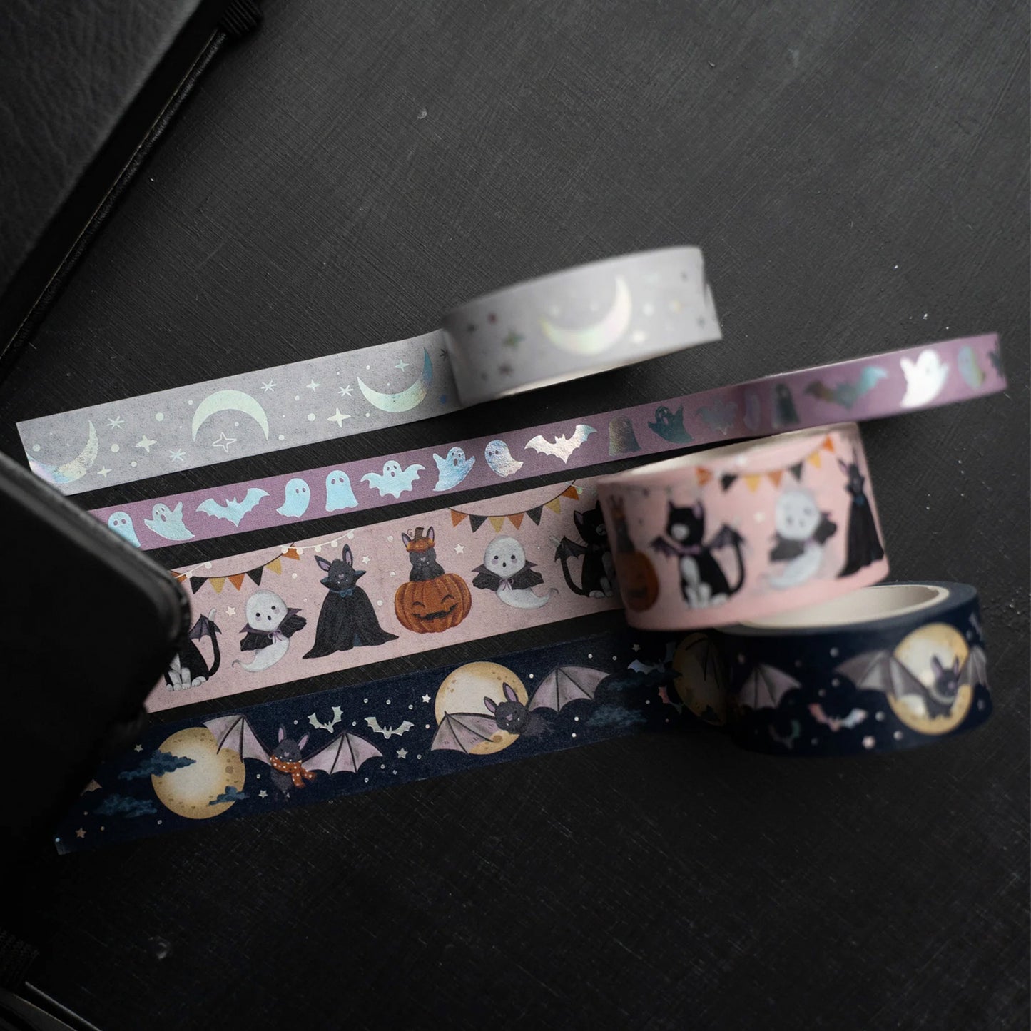 Archer & Olive - Set de Washi Tapes - Cute Bat