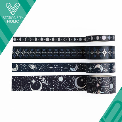 Archer & Olive - Set de Washi Tapes - Lunar Veil