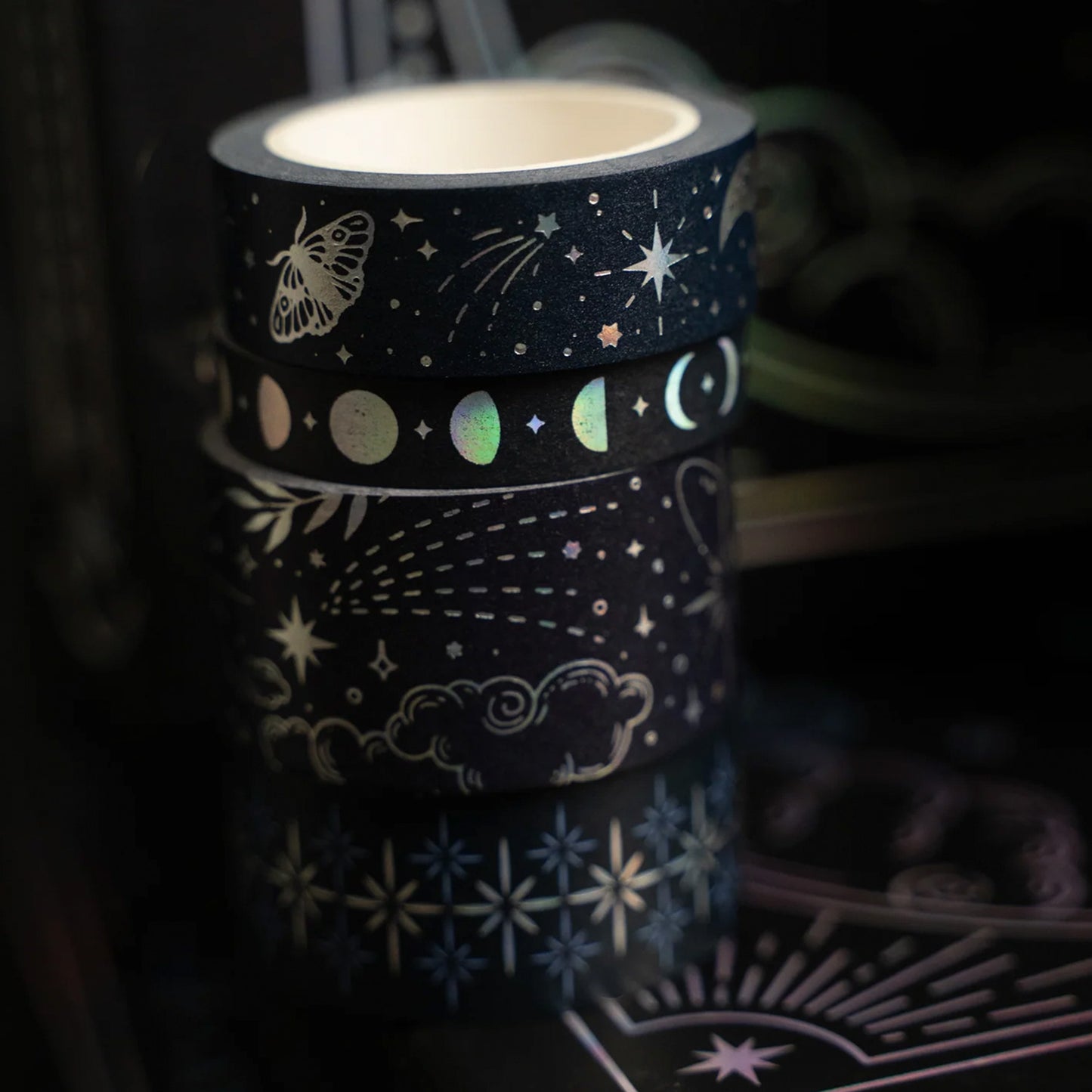Archer & Olive - Set de Washi Tapes - Lunar Veil