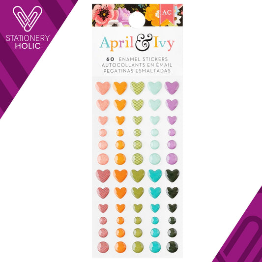 American Crafts - Enamel Dots - April & Ivy