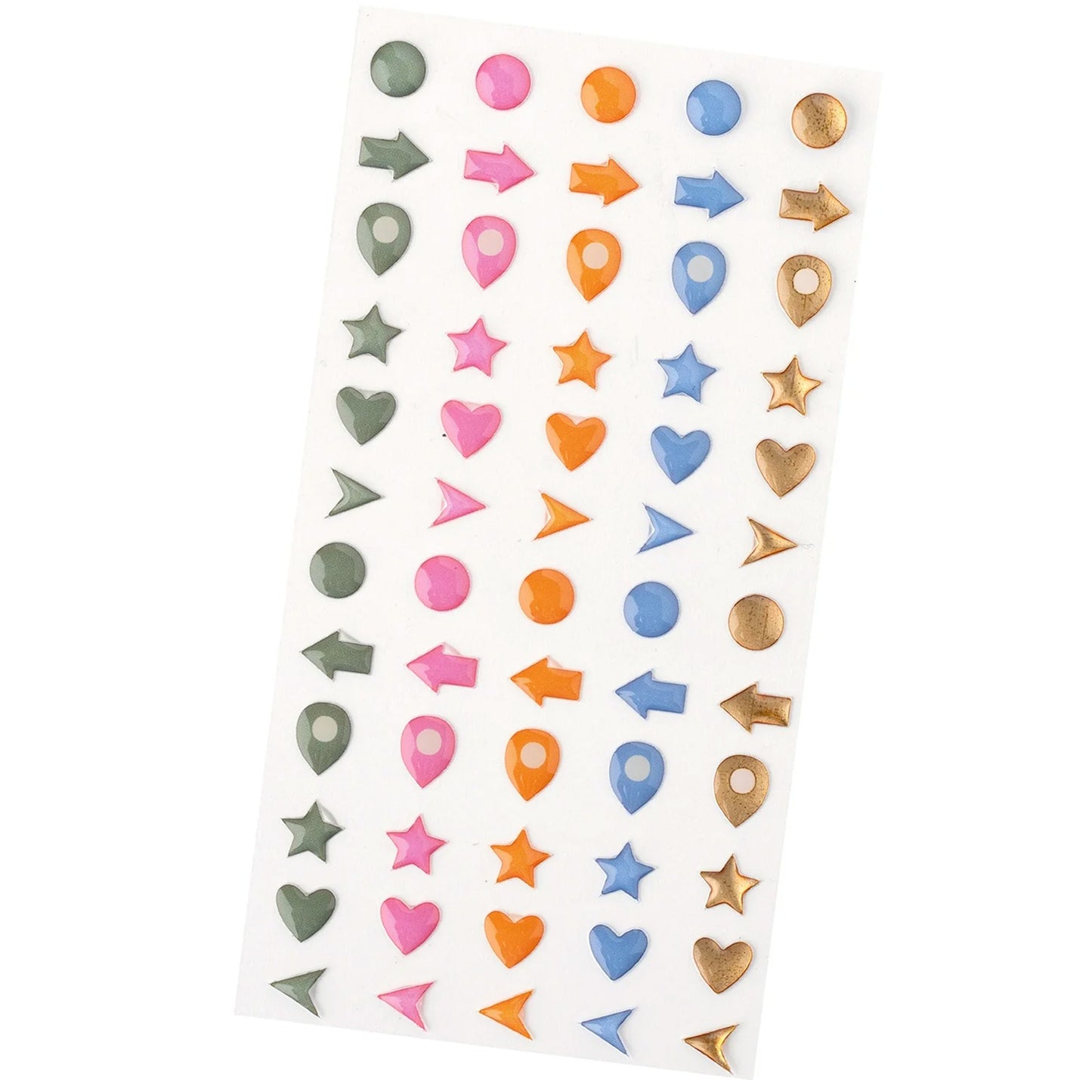 American Crafts - Enamel Dots - Coast To Coast