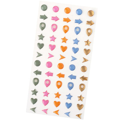 American Crafts - Enamel Dots - Coast To Coast