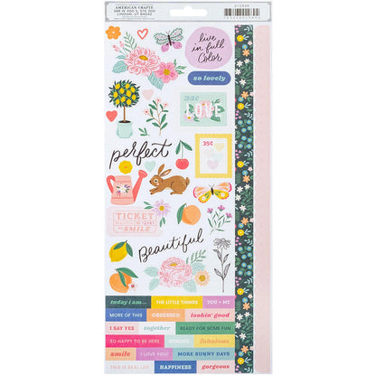 Bea Valint - Stickers 6 x 12 - Sketchbook