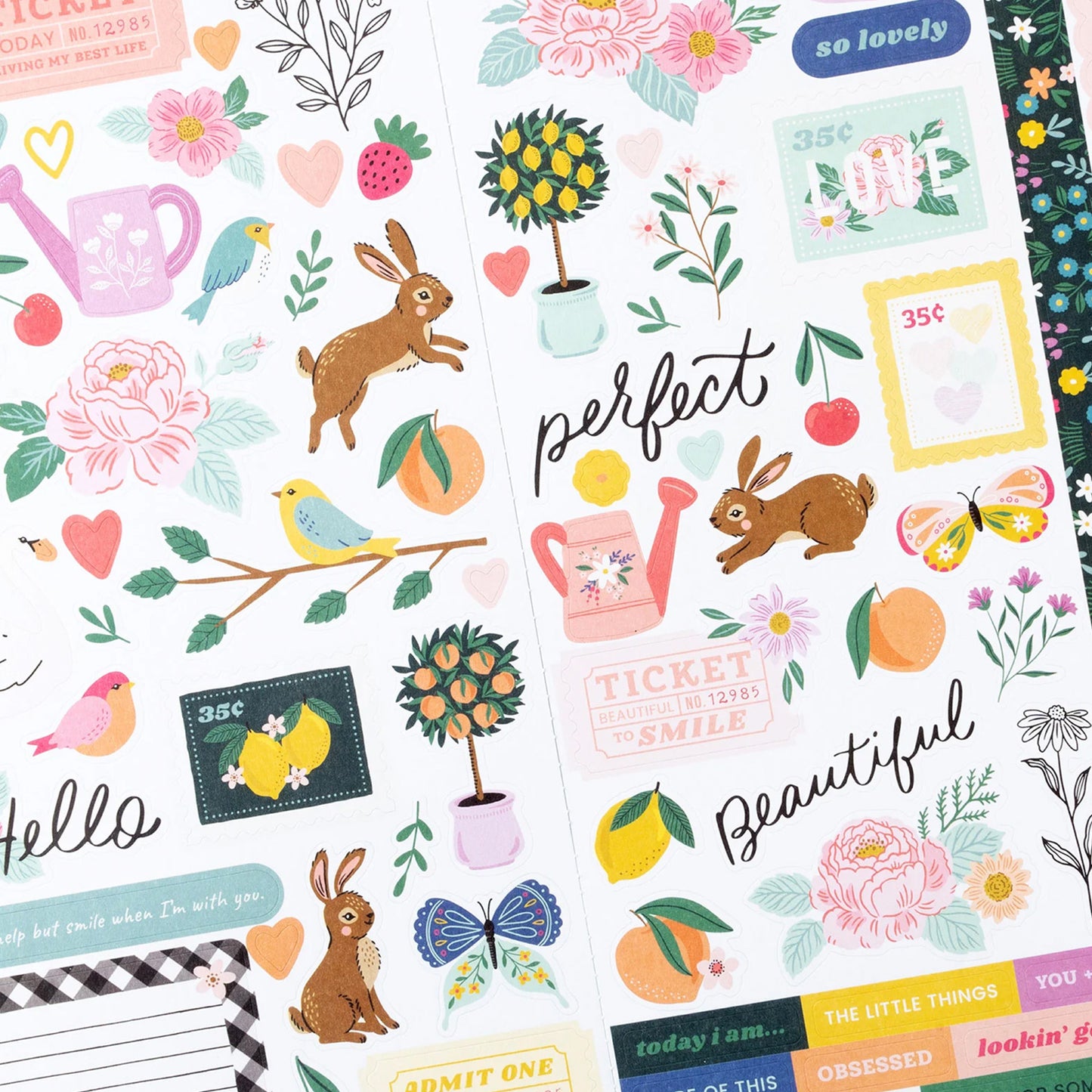 Bea Valint - Stickers 6 x 12 - Sketchbook