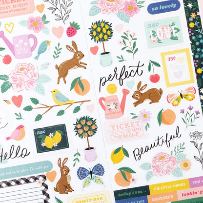 Bea Valint - Stickers 6 x 12 - Sketchbook
