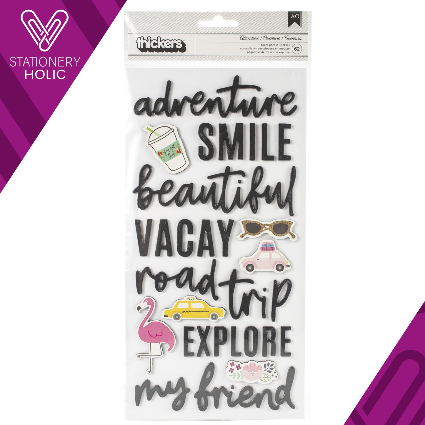 American Crafts - Thickers - Adventure