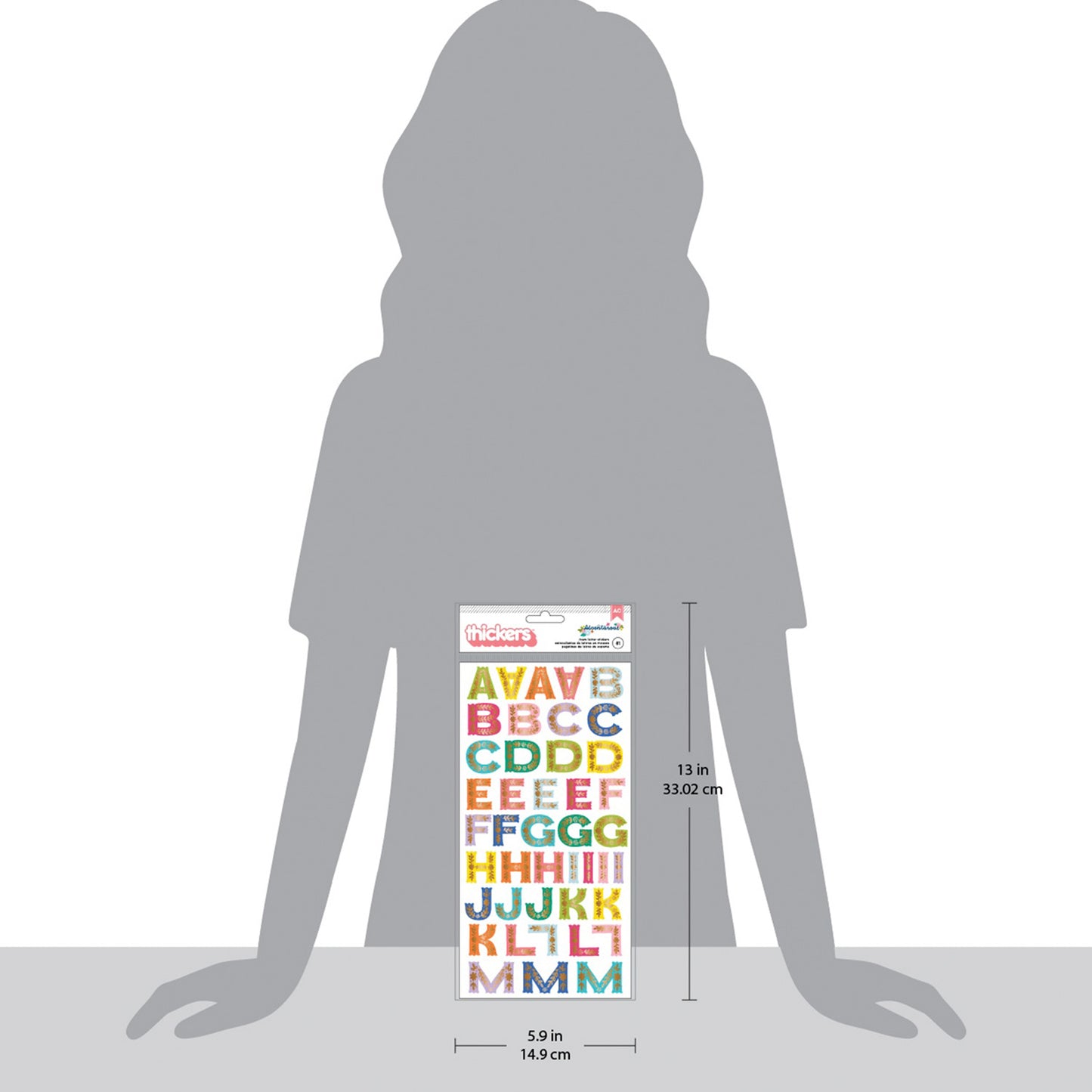 American Crafts - Thickers - Alpha Adventurous Big