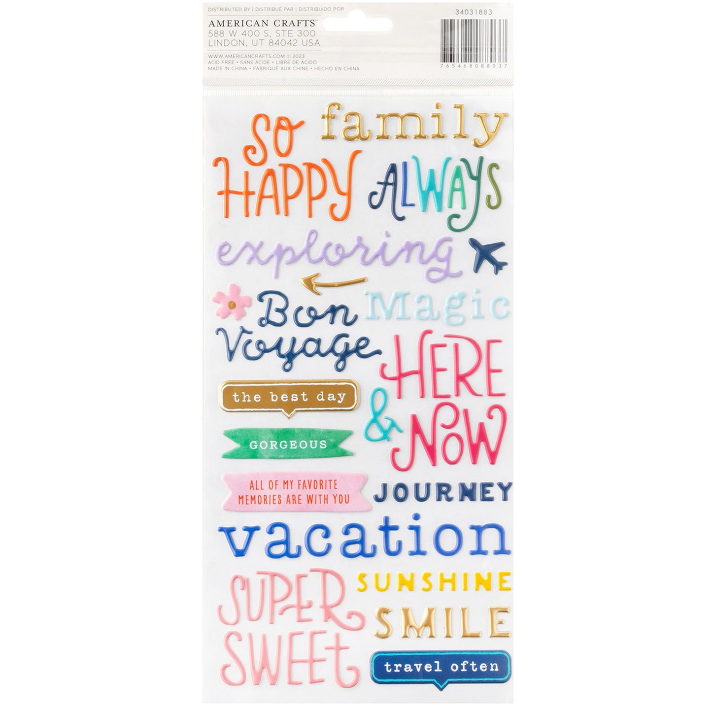 American Crafts - Thickers - Adventurous