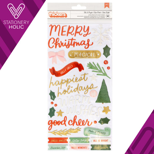 American Crafts - Thickers - All Is Bright