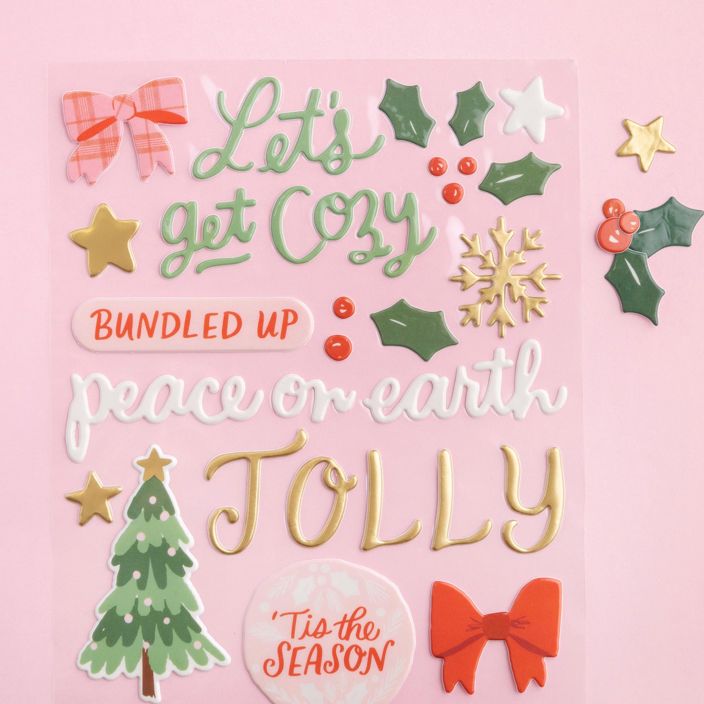 American Crafts - Thickers - All Is Bright