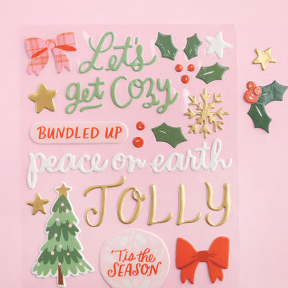 American Crafts - Thickers - All Is Bright