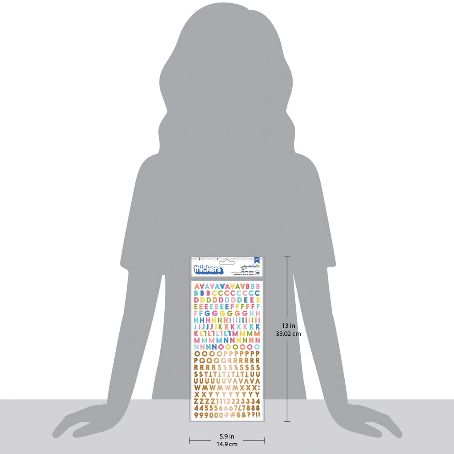 American Crafts - Thickers - Alpha Adventurous