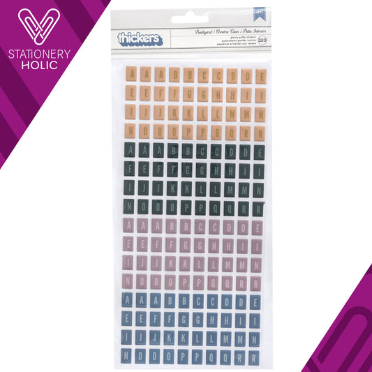 American Crafts - Thickers - Alpha Backyard