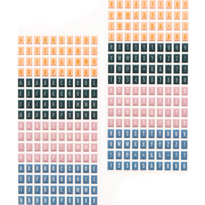 American Crafts - Thickers - Alpha Backyard