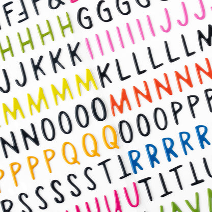 American Crafts - Thickers - Alpha Whatevs