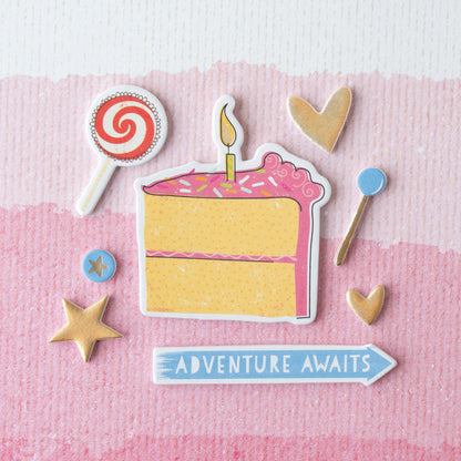 American Crafts - Thickers - Bold & Bright Phrases