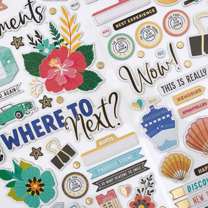 American Crafts - Thickers - Happy Life