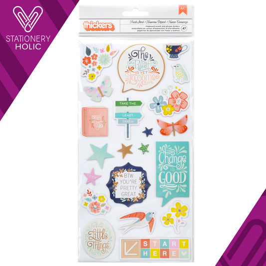 American Crafts - Thickers - Fresh Start