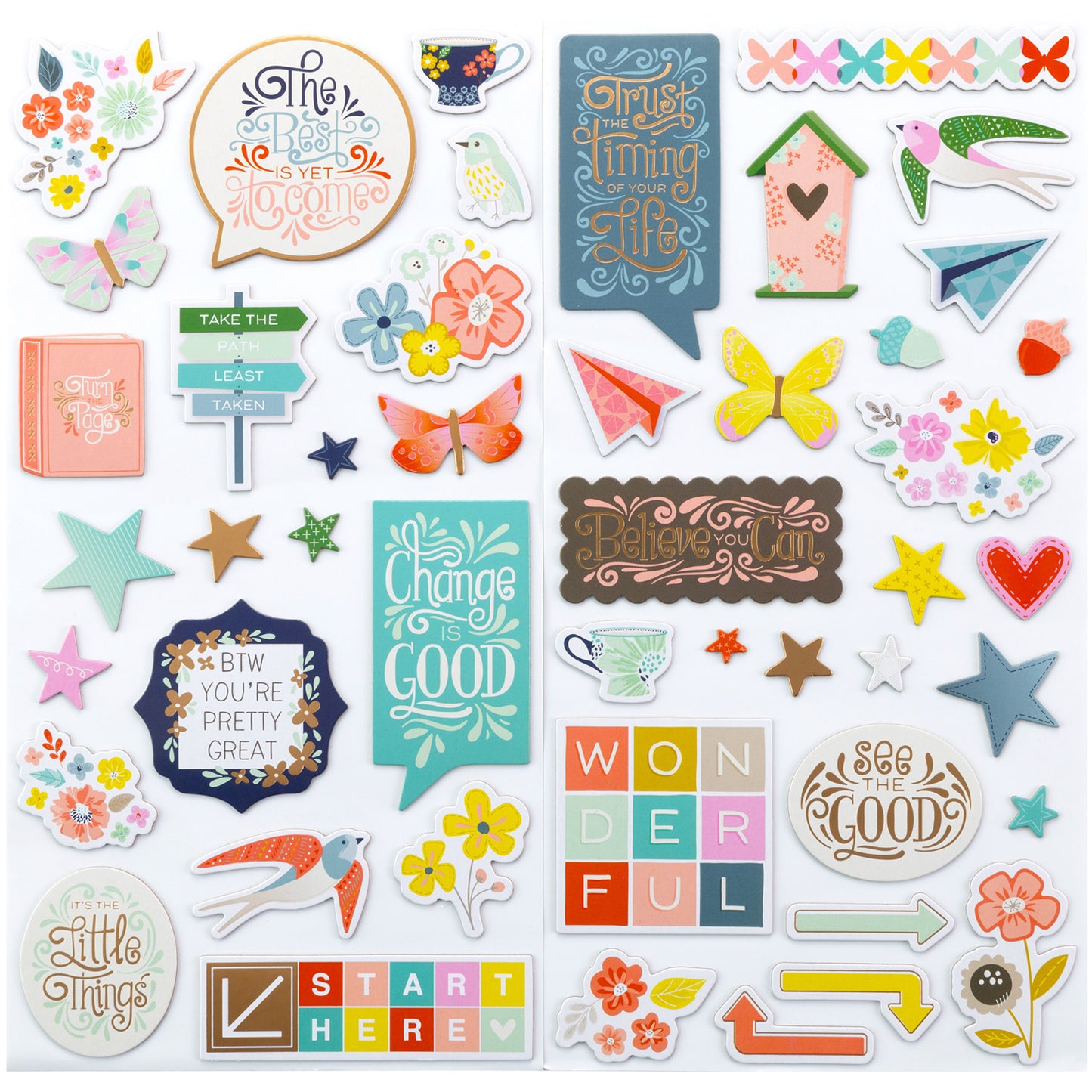 American Crafts - Thickers - Fresh Start