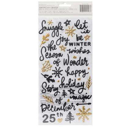 American Crafts - Thickers - Joyful