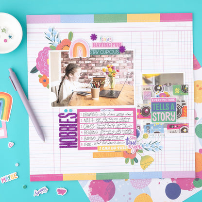 American Crafts - Thickers - Alpha Main Character