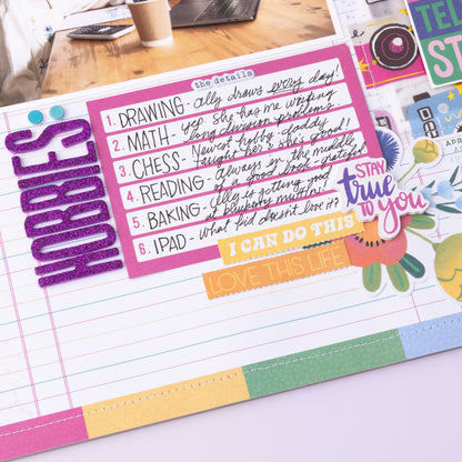 American Crafts - Thickers - Alpha Main Character