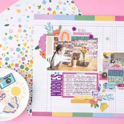 American Crafts - Thickers - Alpha Main Character