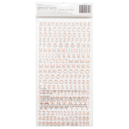 American Crafts - Thickers - Alpha Happy Life