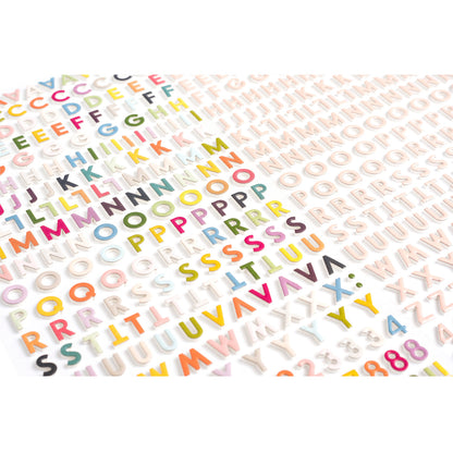 American Crafts - Thickers - Alpha Happy Life