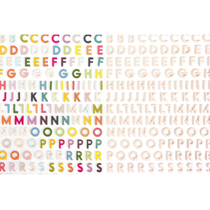 American Crafts - Thickers - Alpha Happy Life