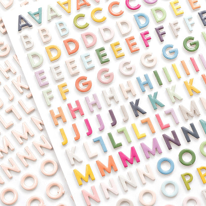 American Crafts - Thickers - Alpha Happy Life