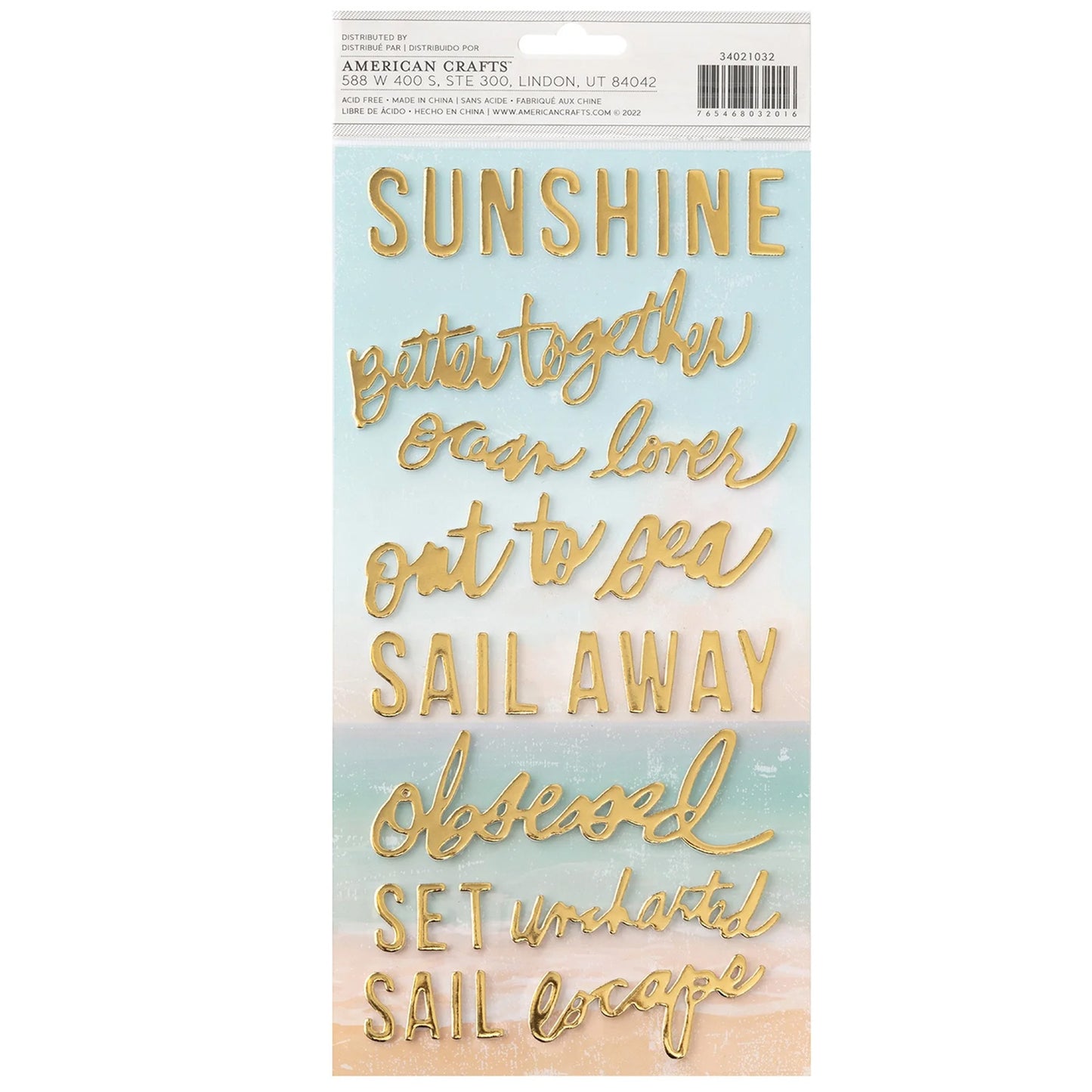 American Crafts - Thickers - Phrases