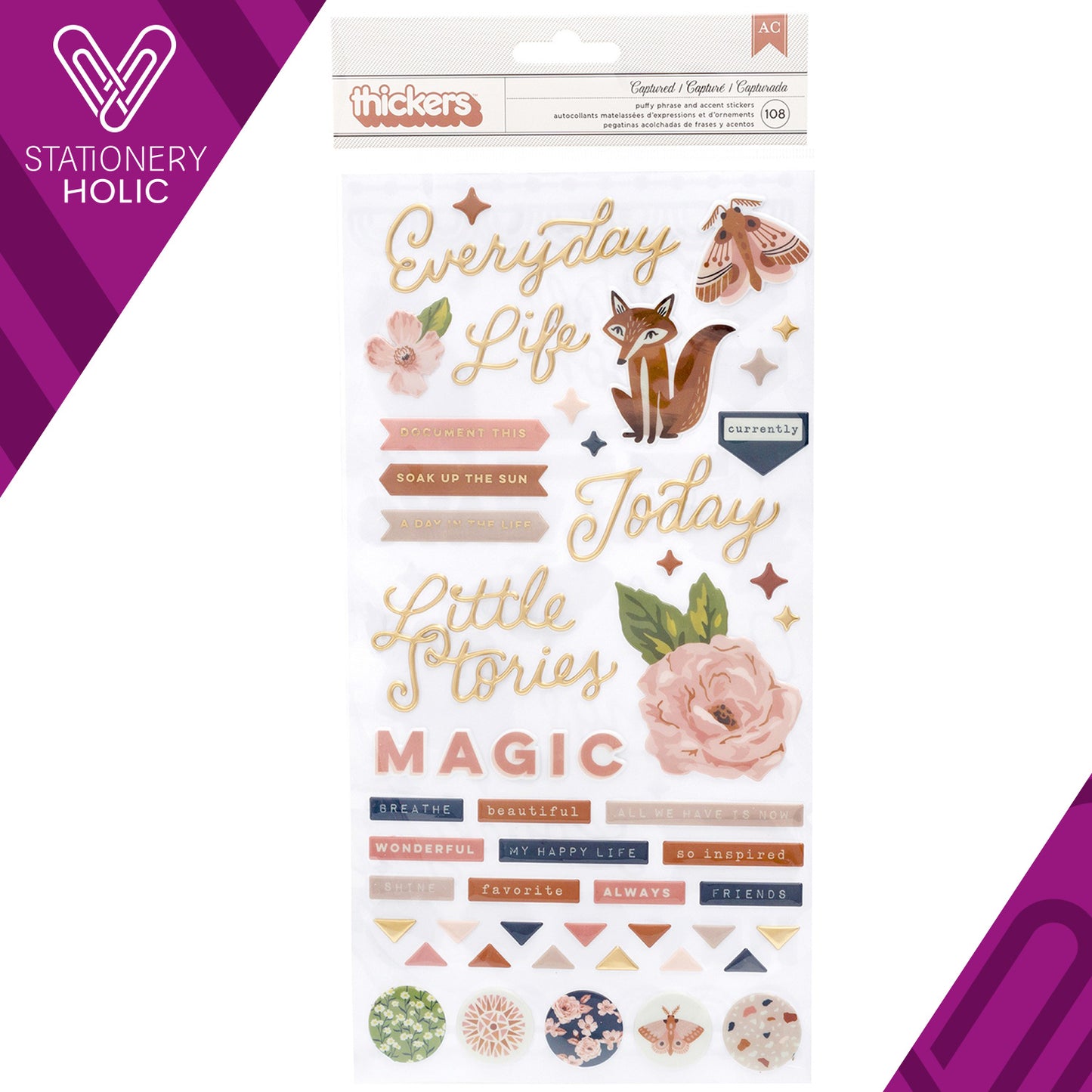 American Crafts - Thickers - Captured