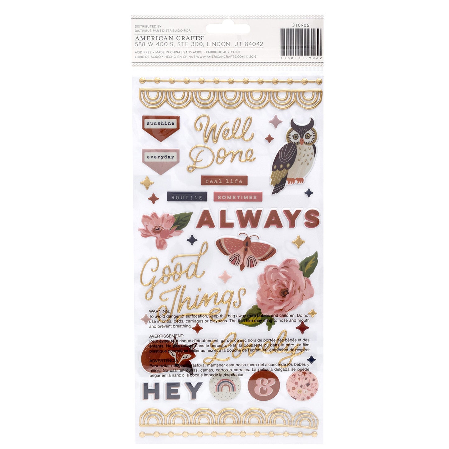 American Crafts - Thickers - Captured