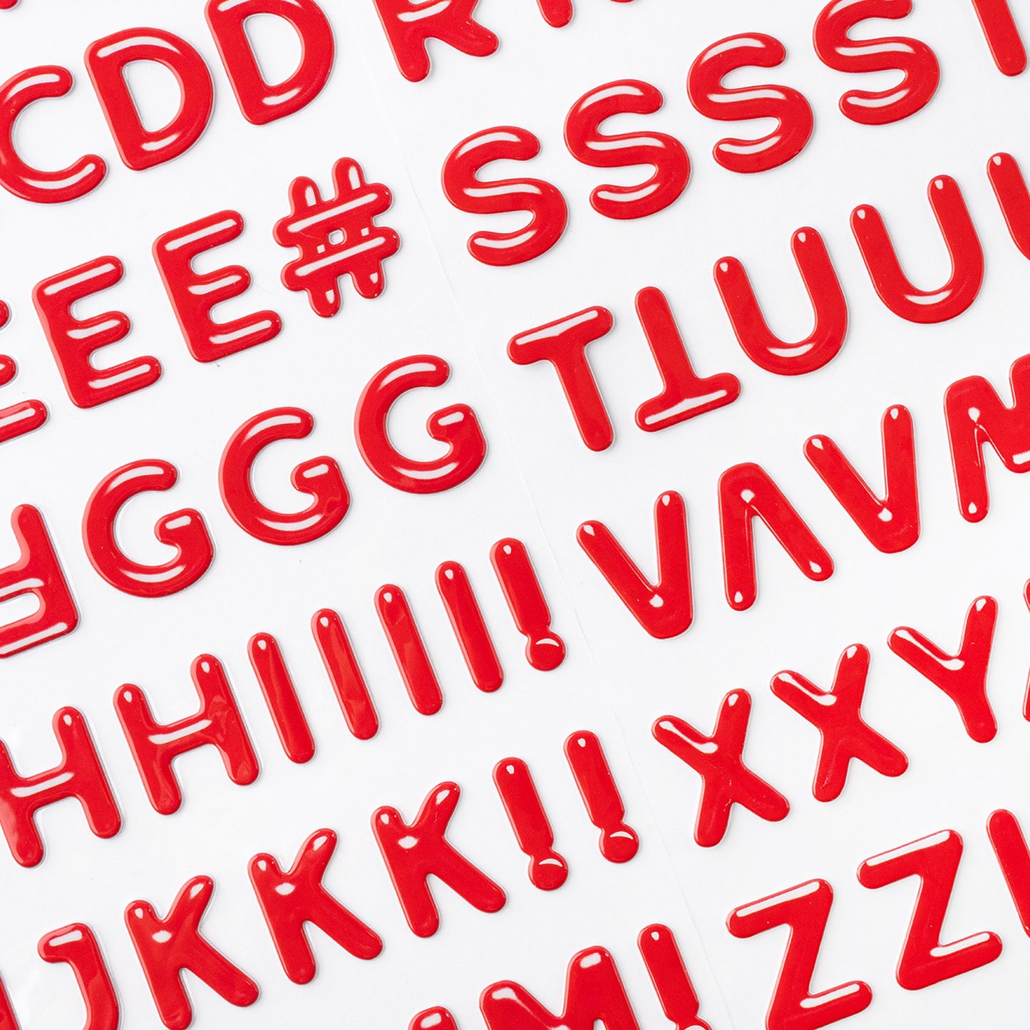 American Crafts - Thickers - Alpha Red Balloon