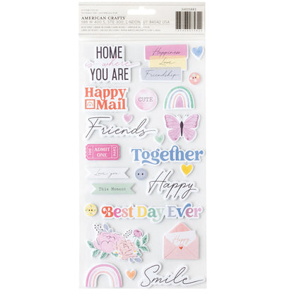 American Crafts - Thickers - Sending Love