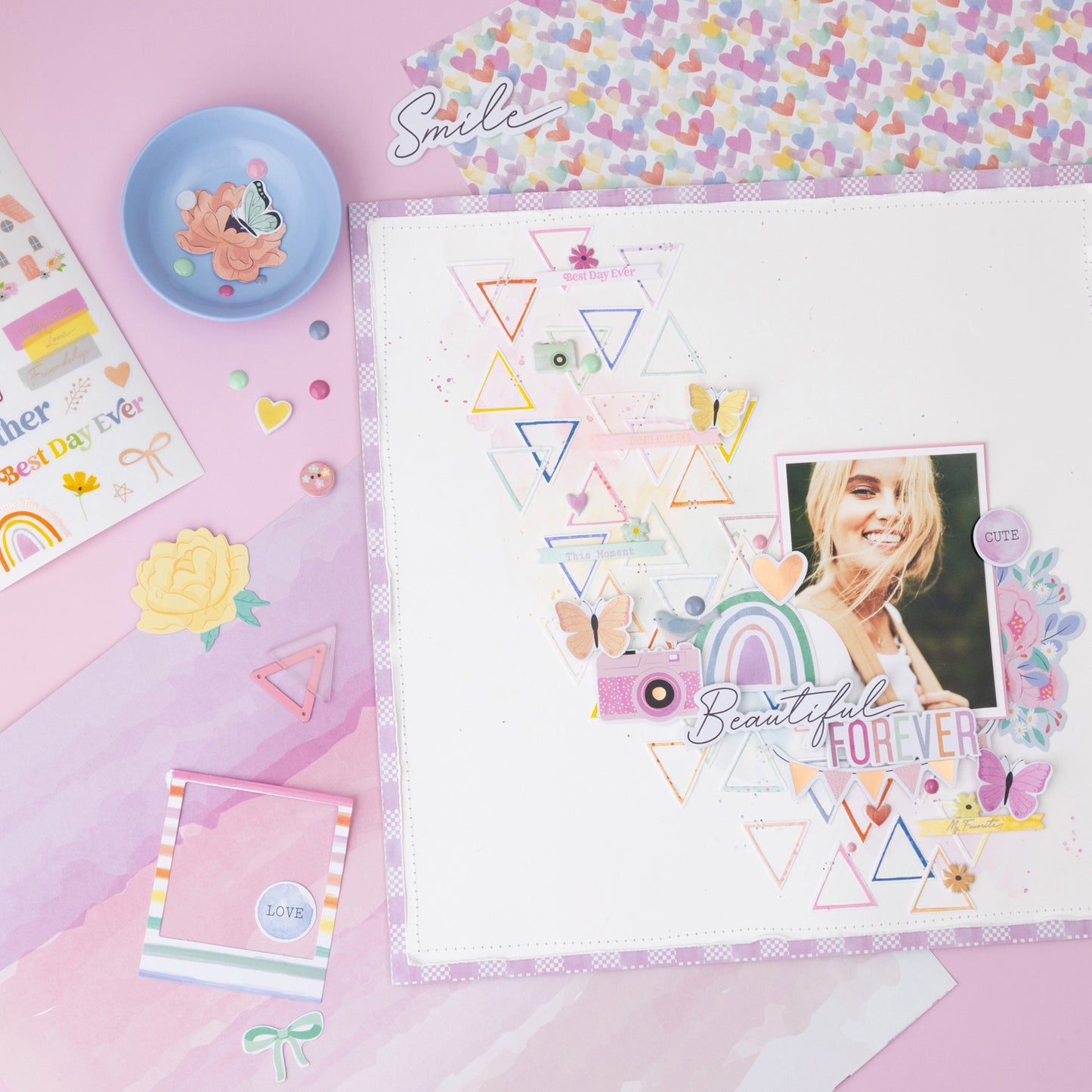 American Crafts - Thickers - Sending Love