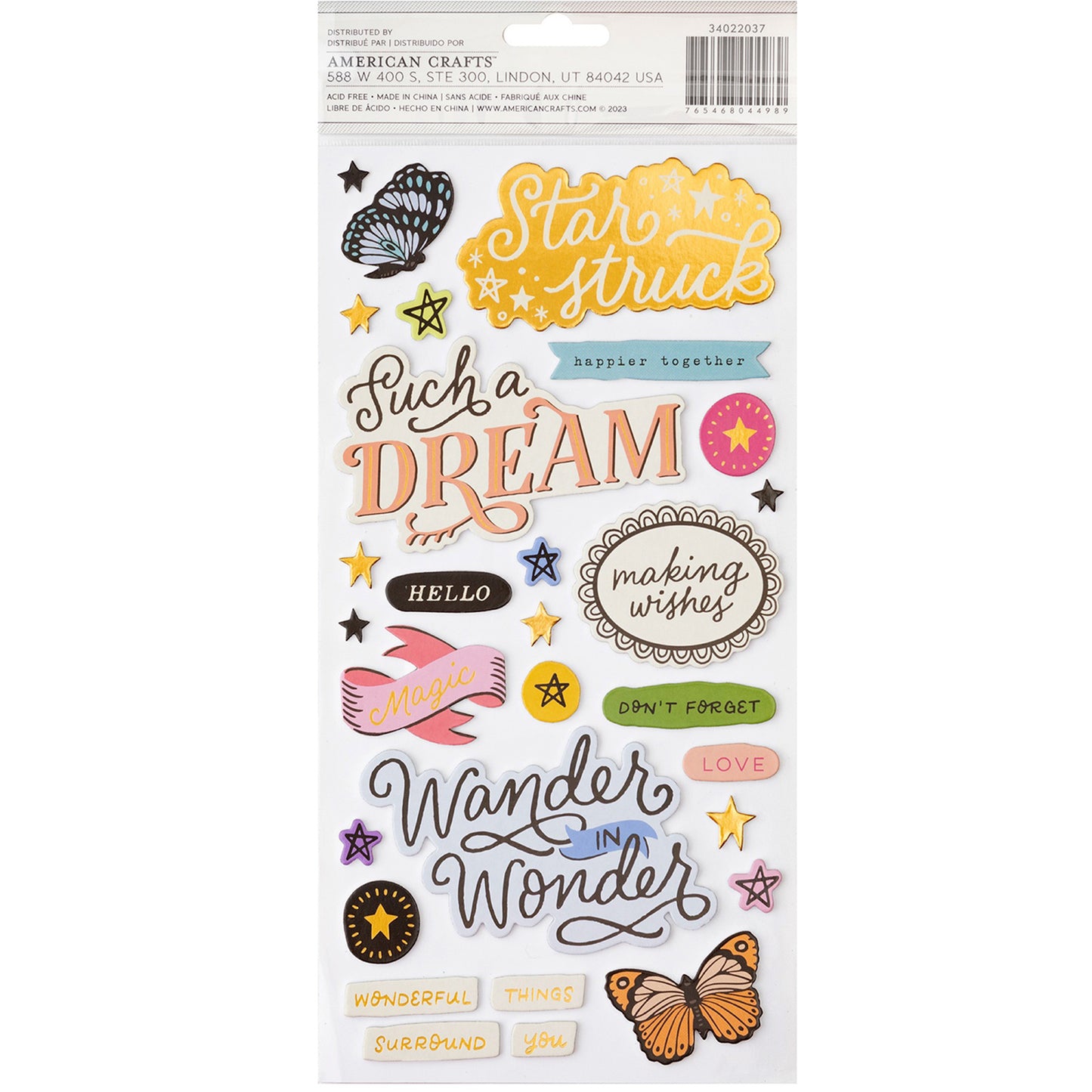 American Crafts - Thickers - Stars Struck