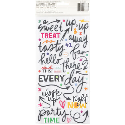 American Crafts - Thickers - Bold & Bright