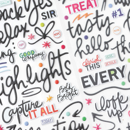 American Crafts - Thickers - Bold & Bright