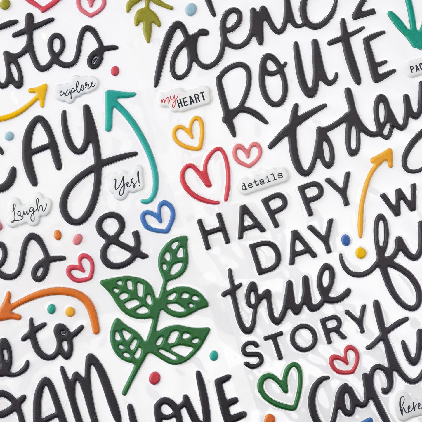 American Crafts - Thickers - Travel Notes