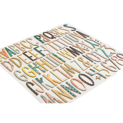 American Crafts - Thickers - Alpha Trinket