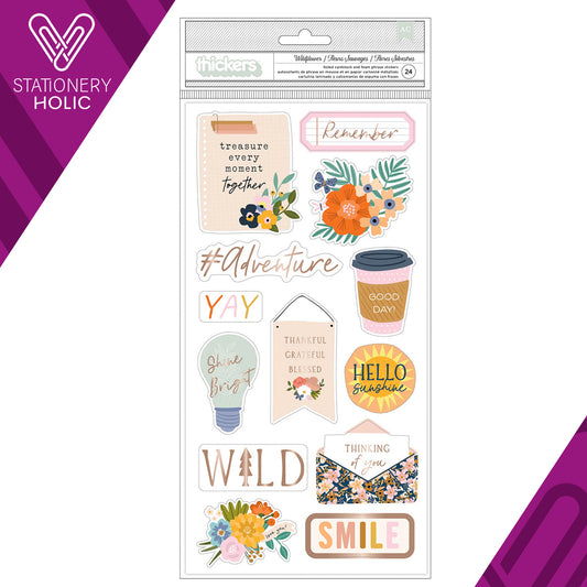 American Crafts - Thickers - Wildflower